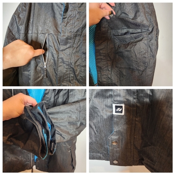 Ride Snowboards grey coat. Men's size XL. - Picture 11 of 16